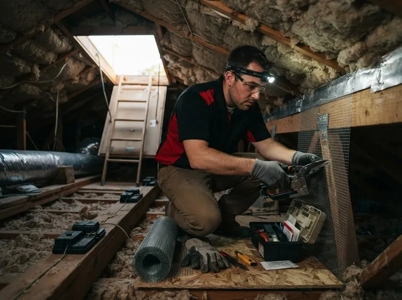 Roof Rat Attic Exclusion and Trapping in Phoenix, AZ